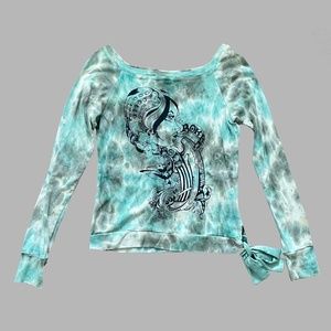 Tie Dye Detailed Top